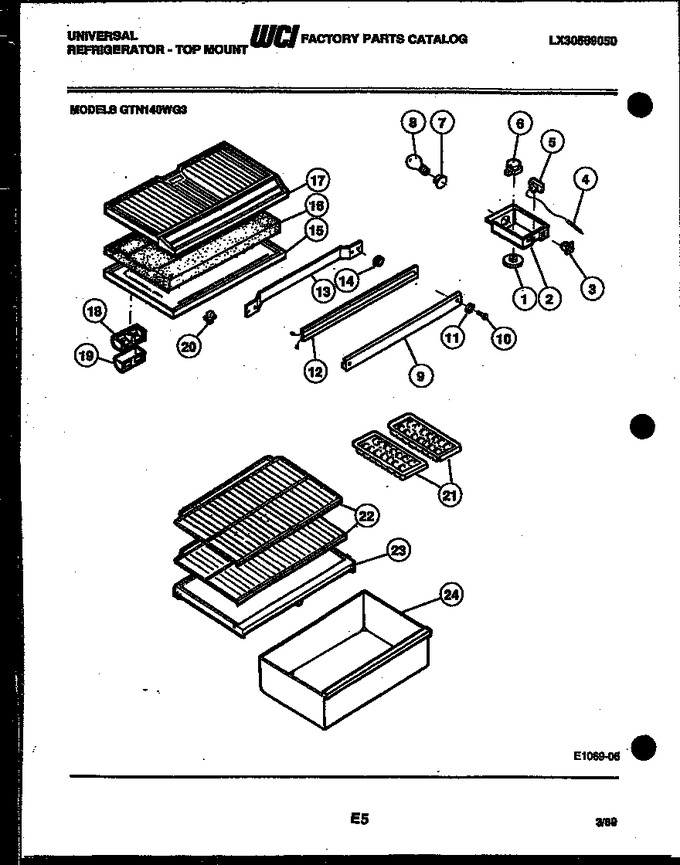 Diagram for GTN140WGD3