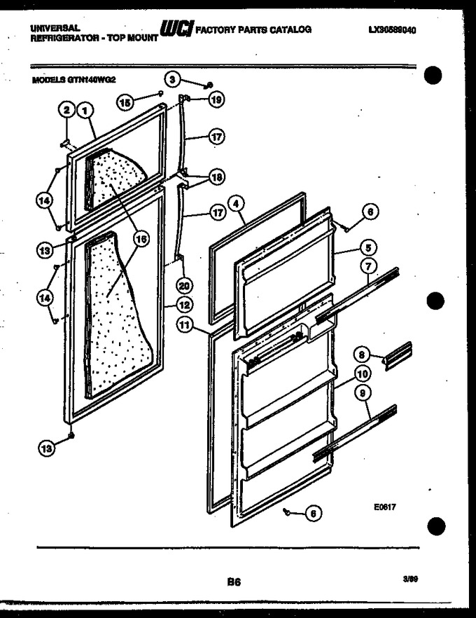 Diagram for GTN140WGF2