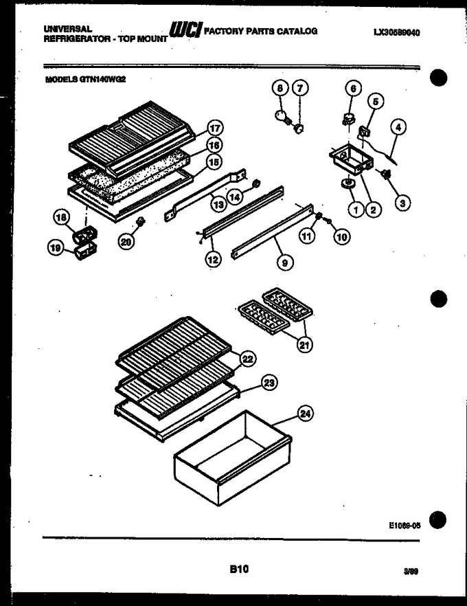 Diagram for GTN140WGF2