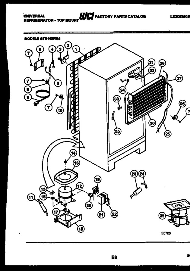 Diagram for GTN140WGH3