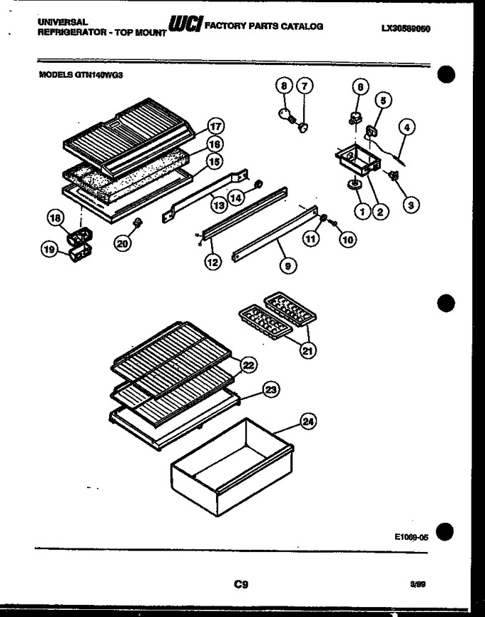 Diagram for GTN140WGV3