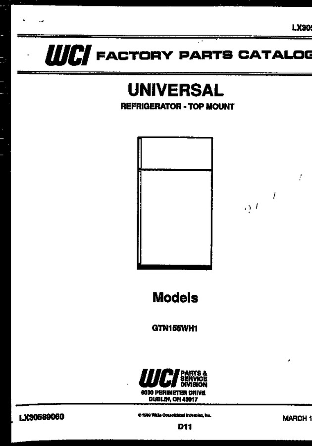 Diagram for GTN155BH1