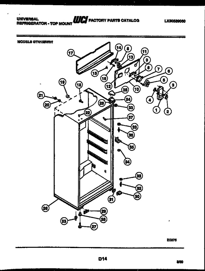 Diagram for GTN155HH1