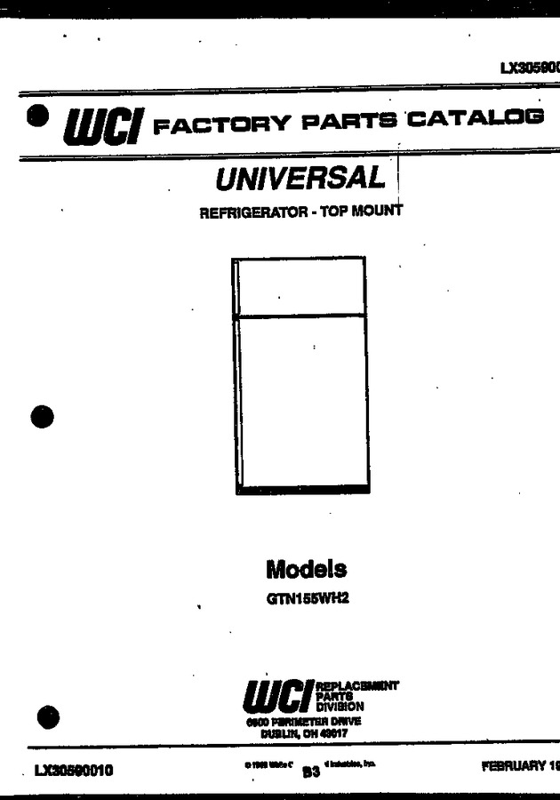 Diagram for GTN155CH2