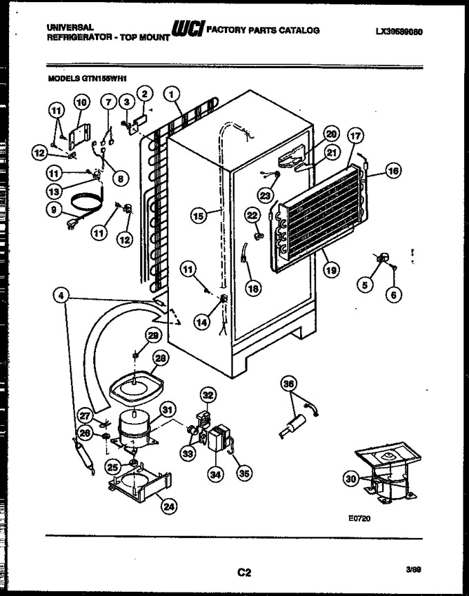 Diagram for GTN155WHL1