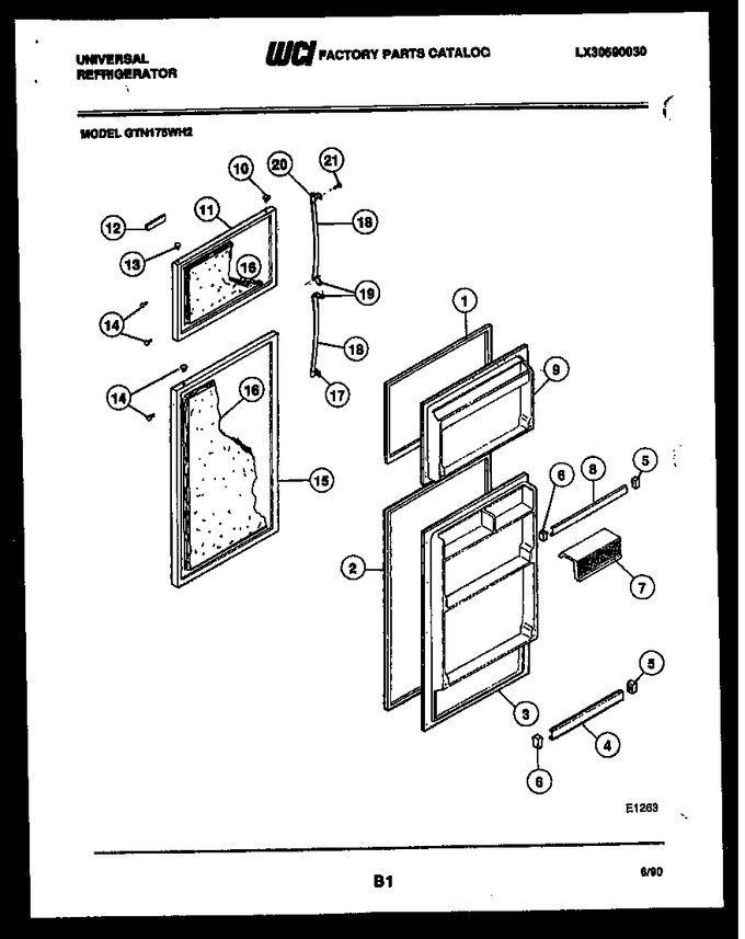 Diagram for GTN175BH2