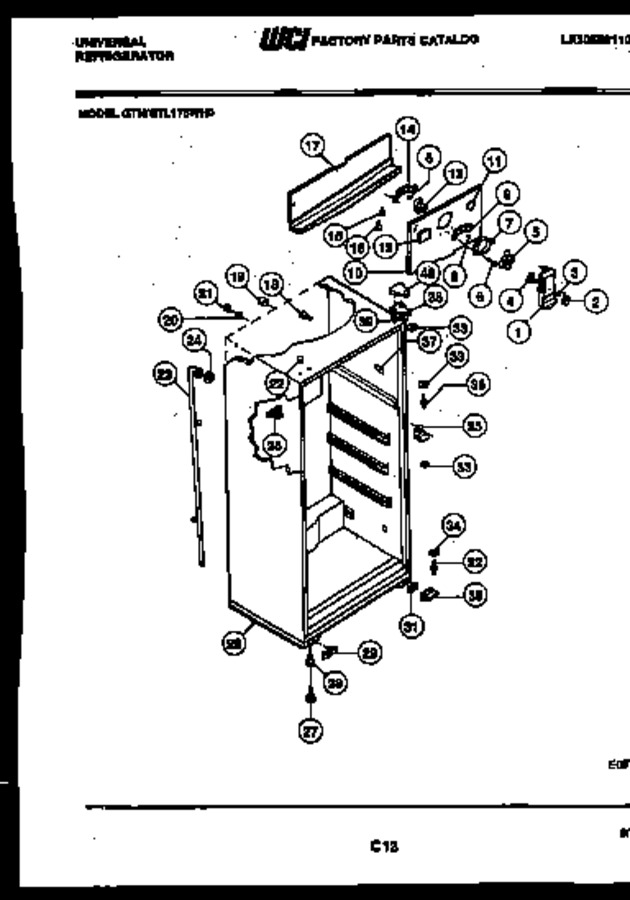 Diagram for GTN175BH0