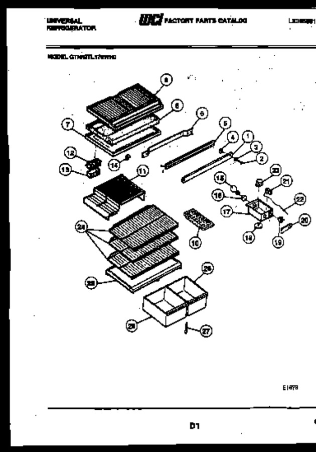 Diagram for GTN175BH0