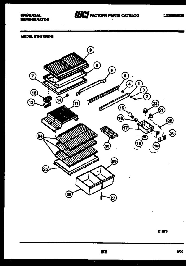 Diagram for GTN175WHD2