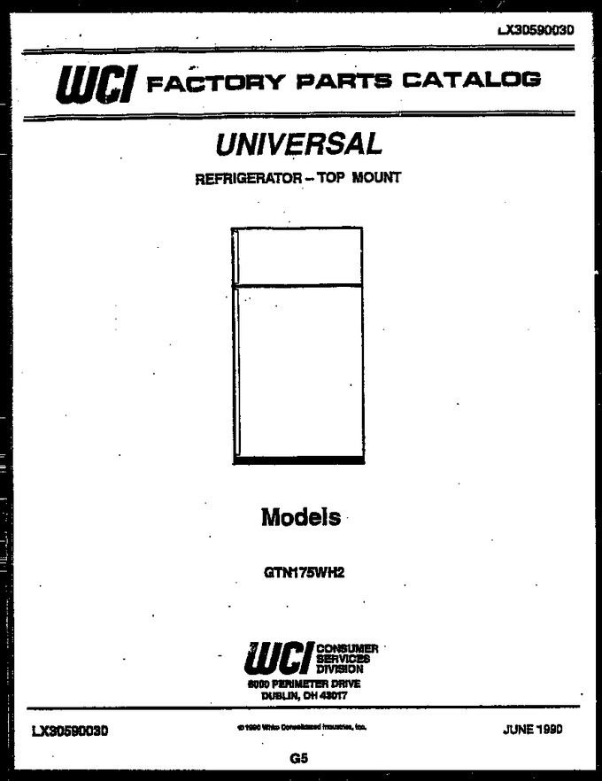 Diagram for GTN175WH2-32