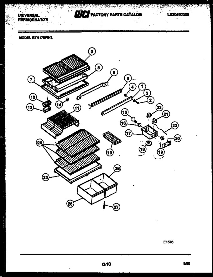 Diagram for GTN175WH2-32