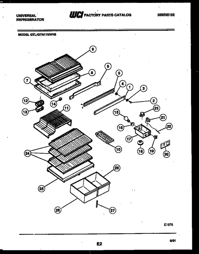 Diagram for GTN175WH3-00