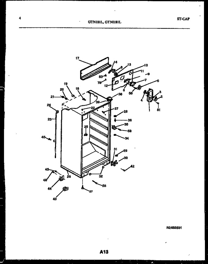 Diagram for GTN181WLO
