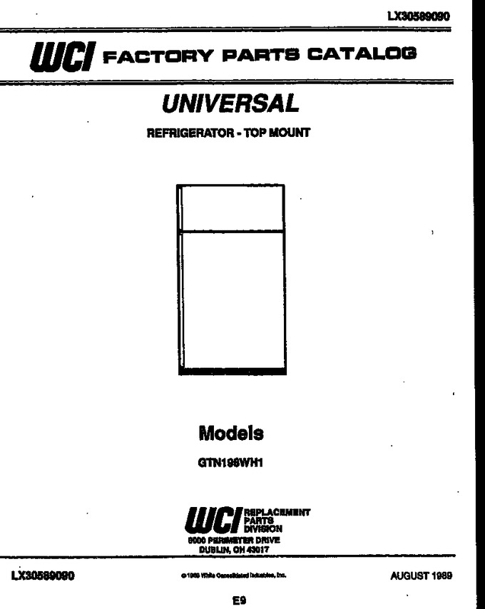 Diagram for GTN198JH1