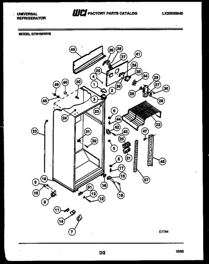 Diagram for GTN198HH2