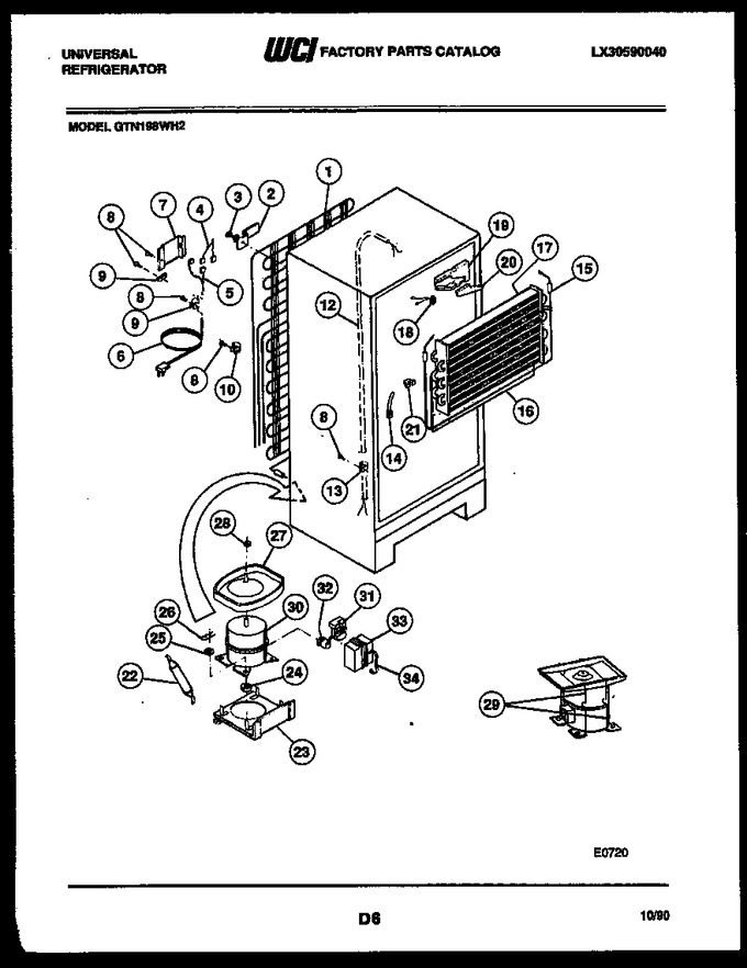 Diagram for GTN198CH2
