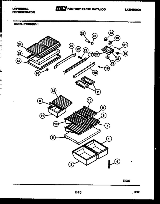 Diagram for GTN198BH1