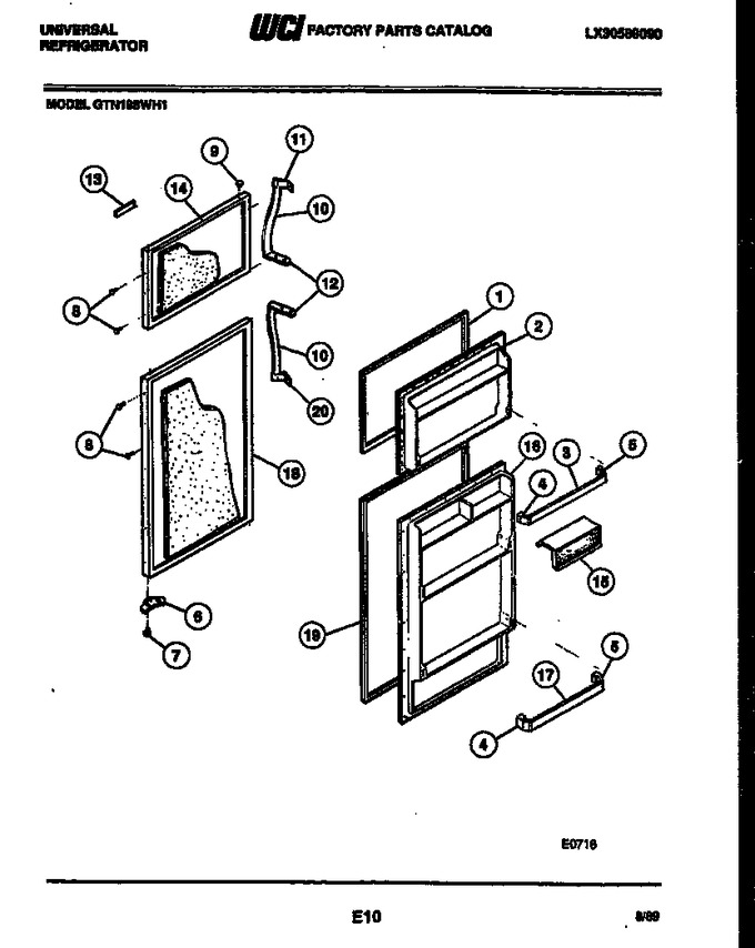 Diagram for GTN198JH1
