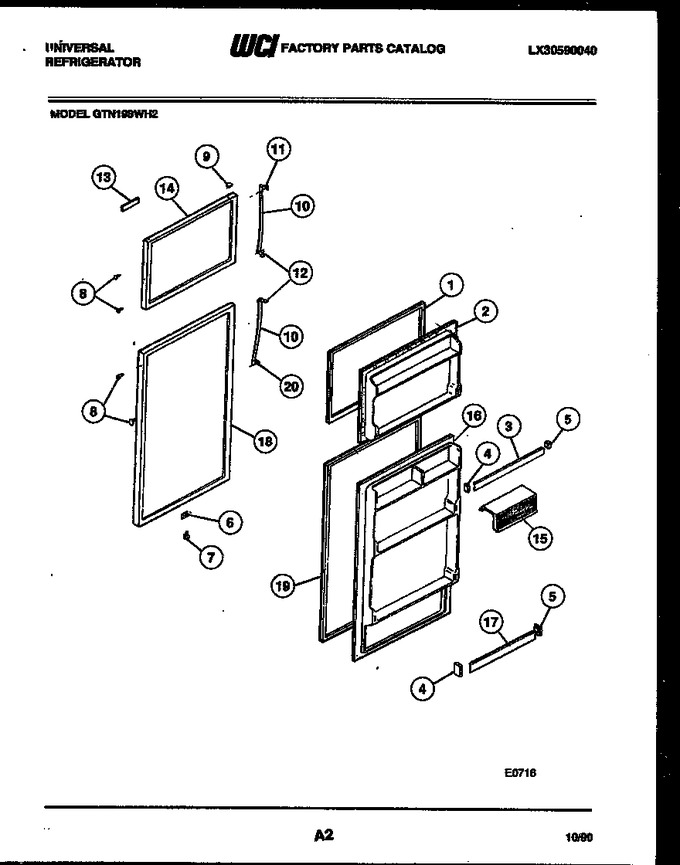 Diagram for GTN198WV2