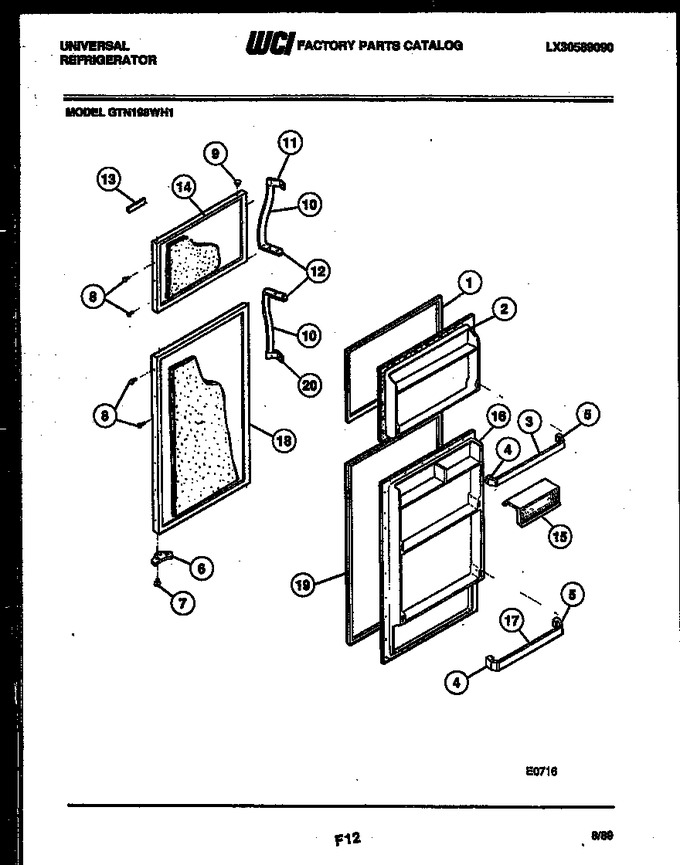 Diagram for GTN198WHV1