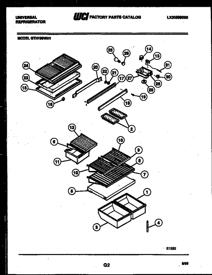 Diagram for GTN198WHF1