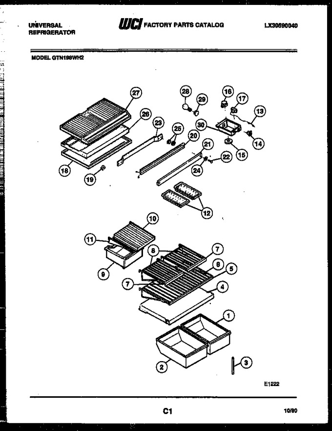 Diagram for GTN198WHF2