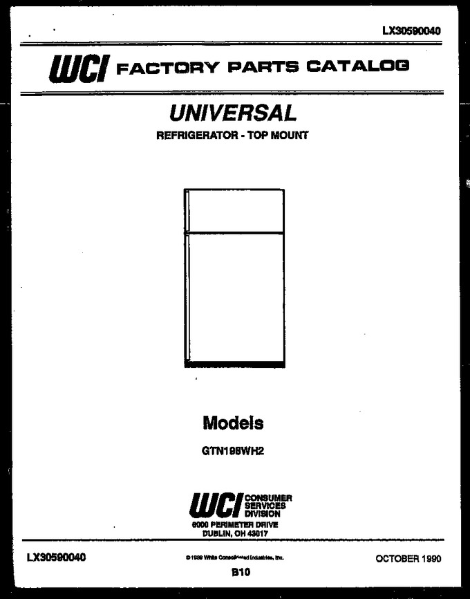Diagram for GTN198WH2-66