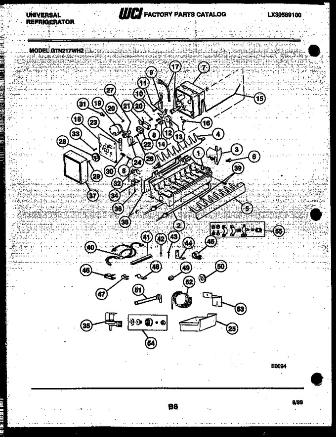 Diagram for GTN217WHF2