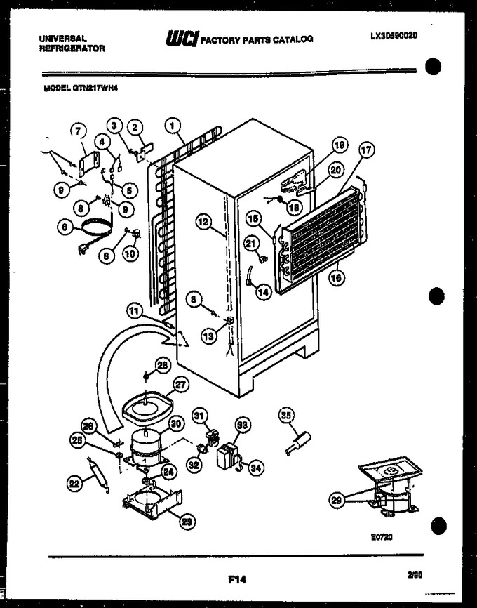 Diagram for GTN217WHD4