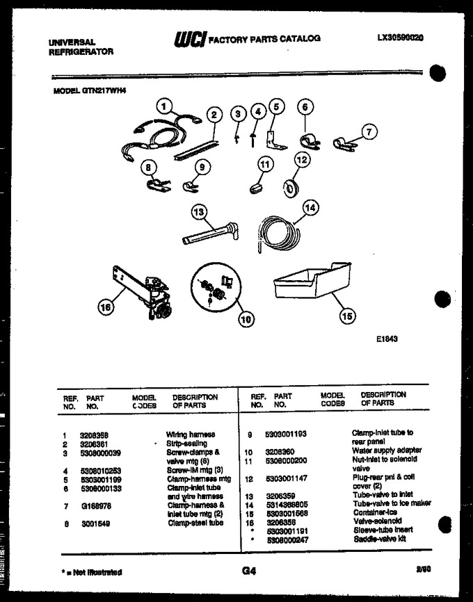 Diagram for GTN217WHF4