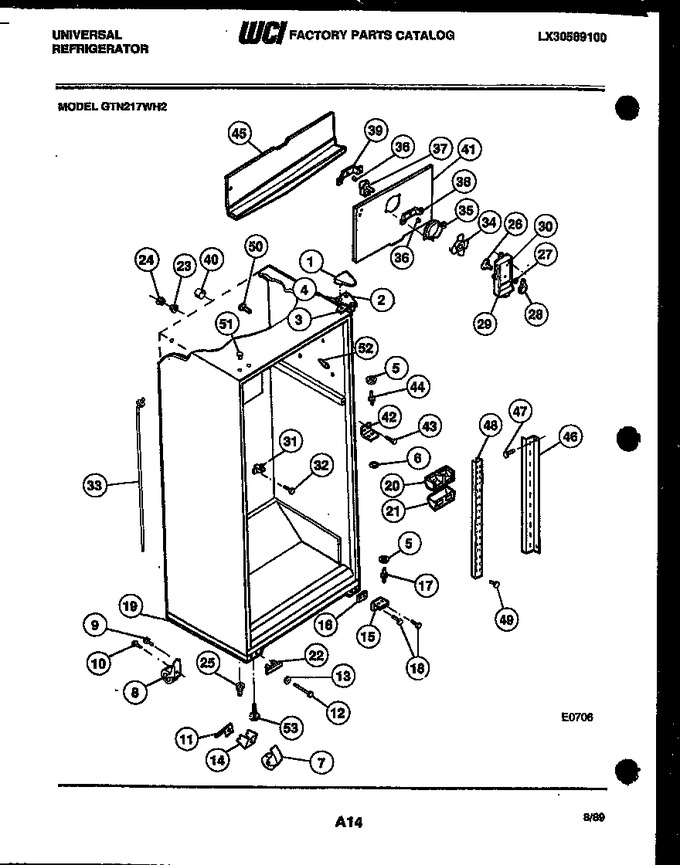 Diagram for GTN217WHL2