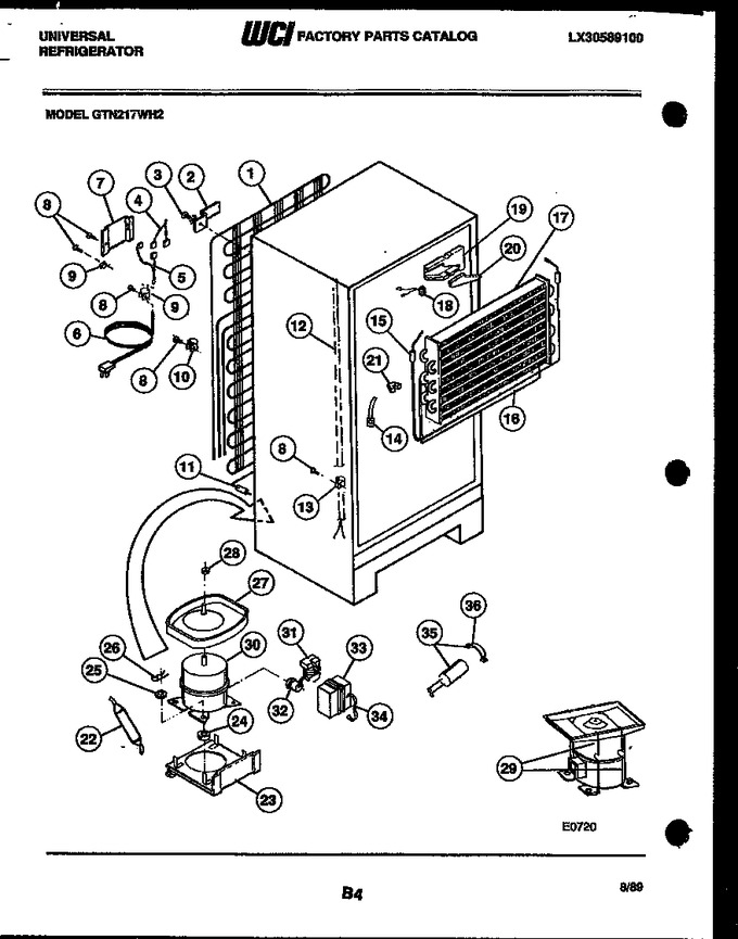Diagram for GTN217WHL2