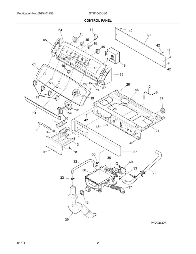 Diagram for GTR1040CS0