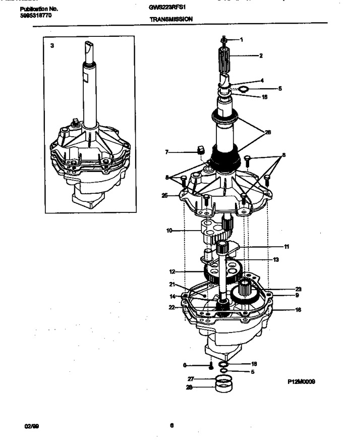 Diagram for GWS223RFS1