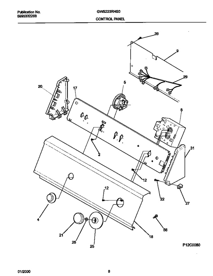 Diagram for GWS223RHS0