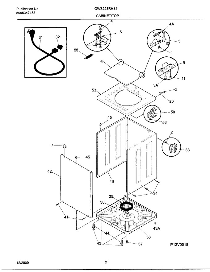 Diagram for GWS223RHS1