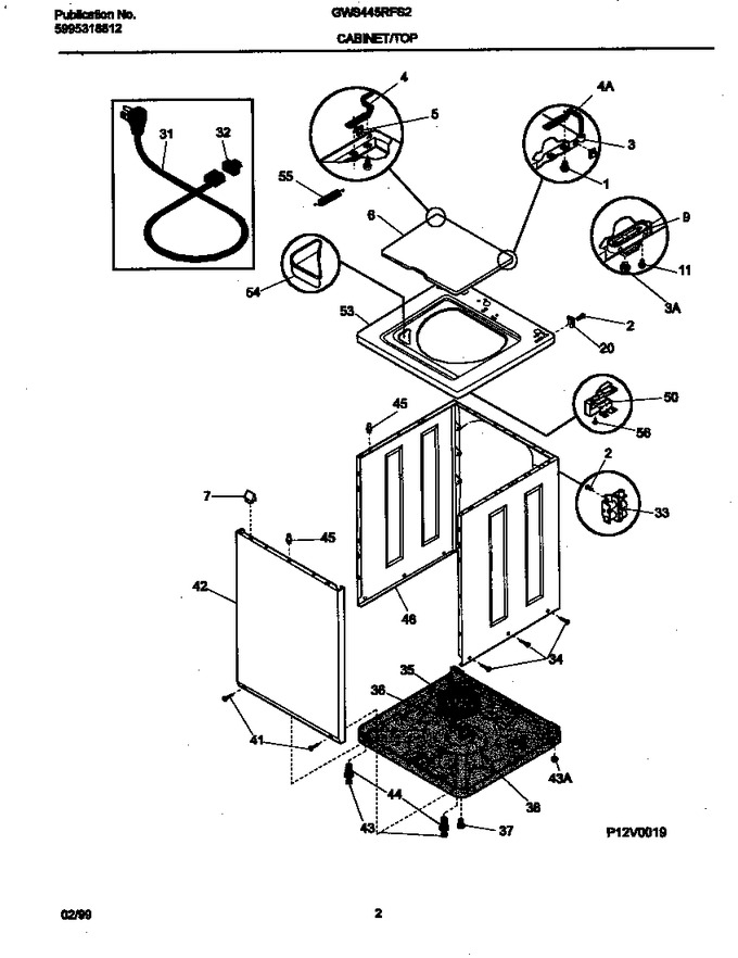 Diagram for GWS445RFS2