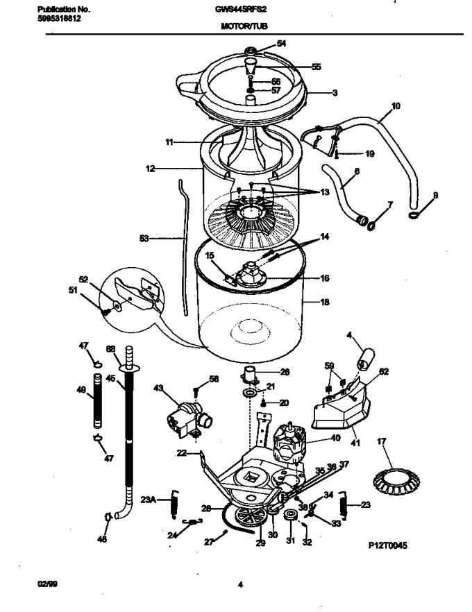 Diagram for GWS445RFS2