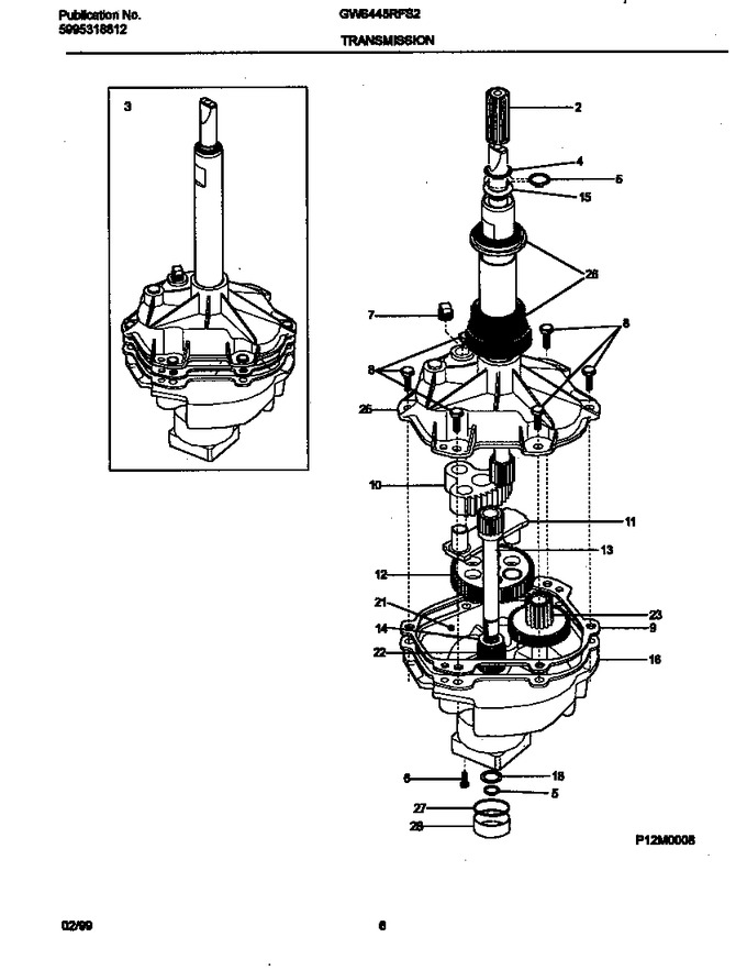Diagram for GWS445RFS2