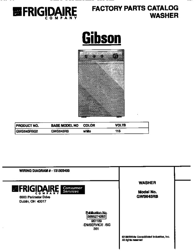 Diagram for GWS645RBS2