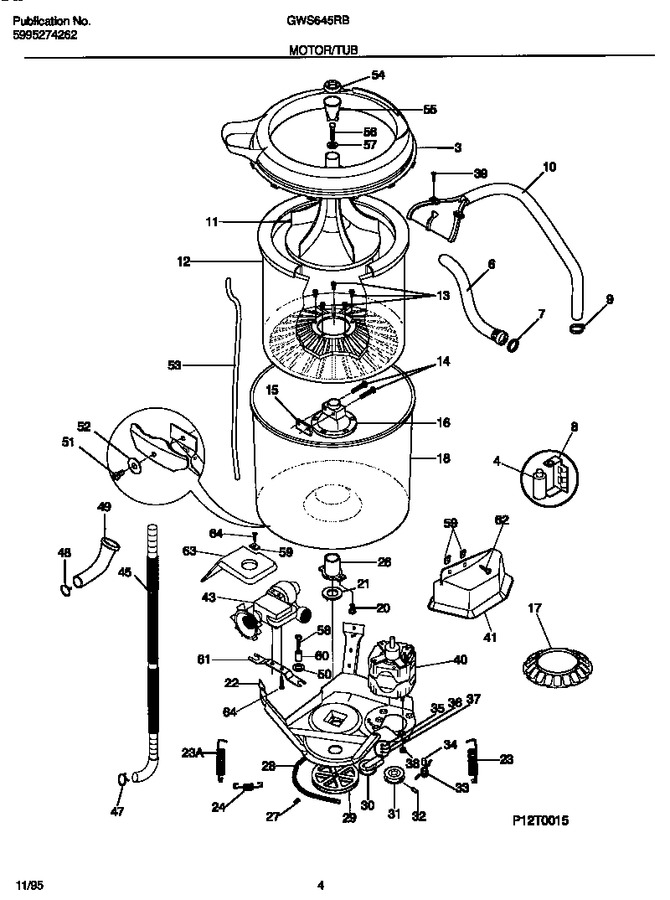 Diagram for GWS645RBS2