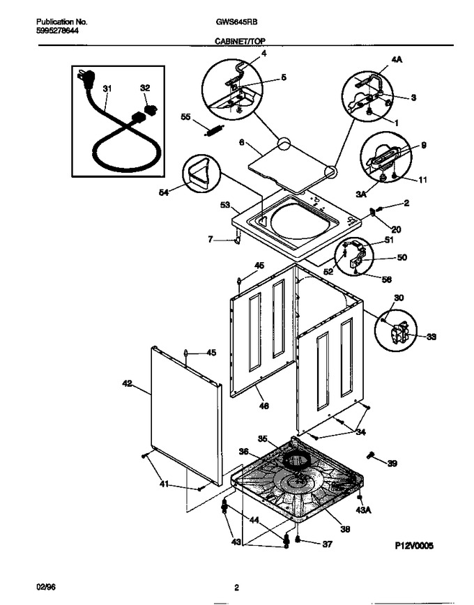 Diagram for GWS645RBS3