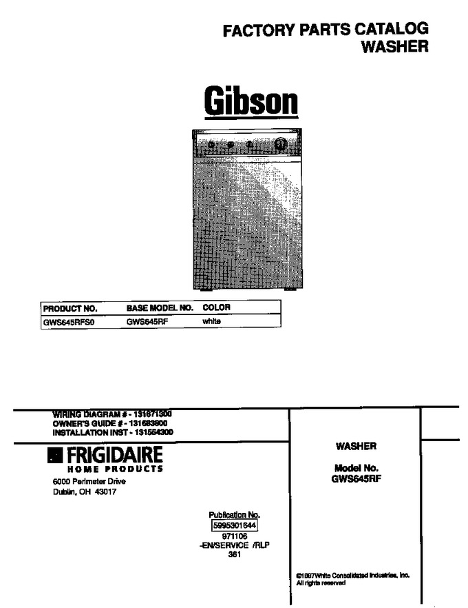 Diagram for GWS645RFS0