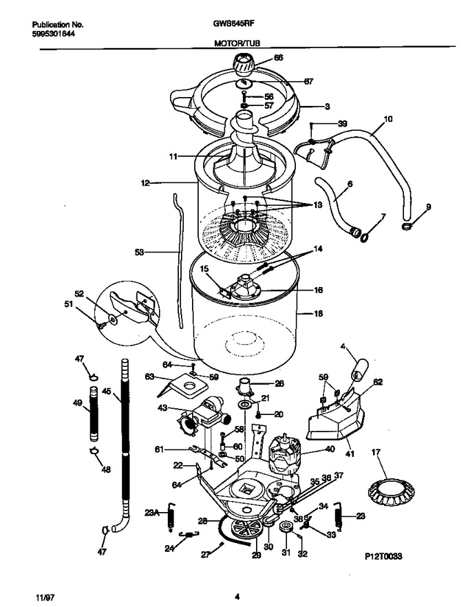 Diagram for GWS645RFS0