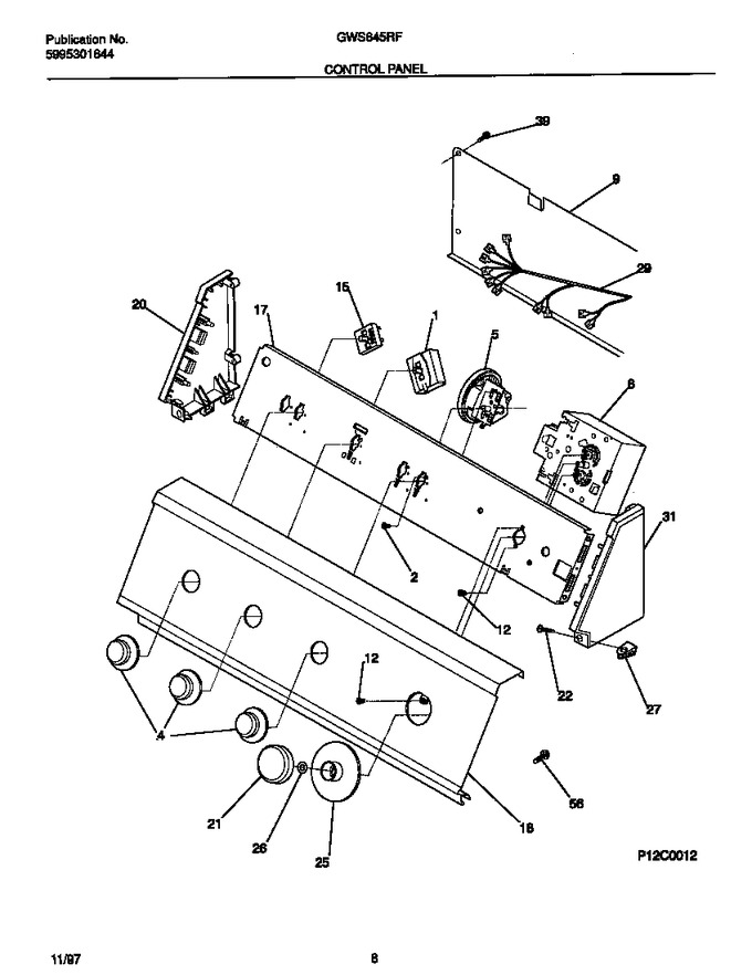 Diagram for GWS645RFS0