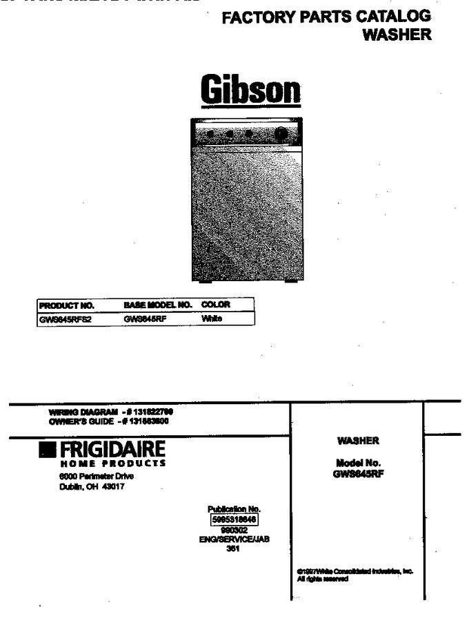 Diagram for GWS645RFS2
