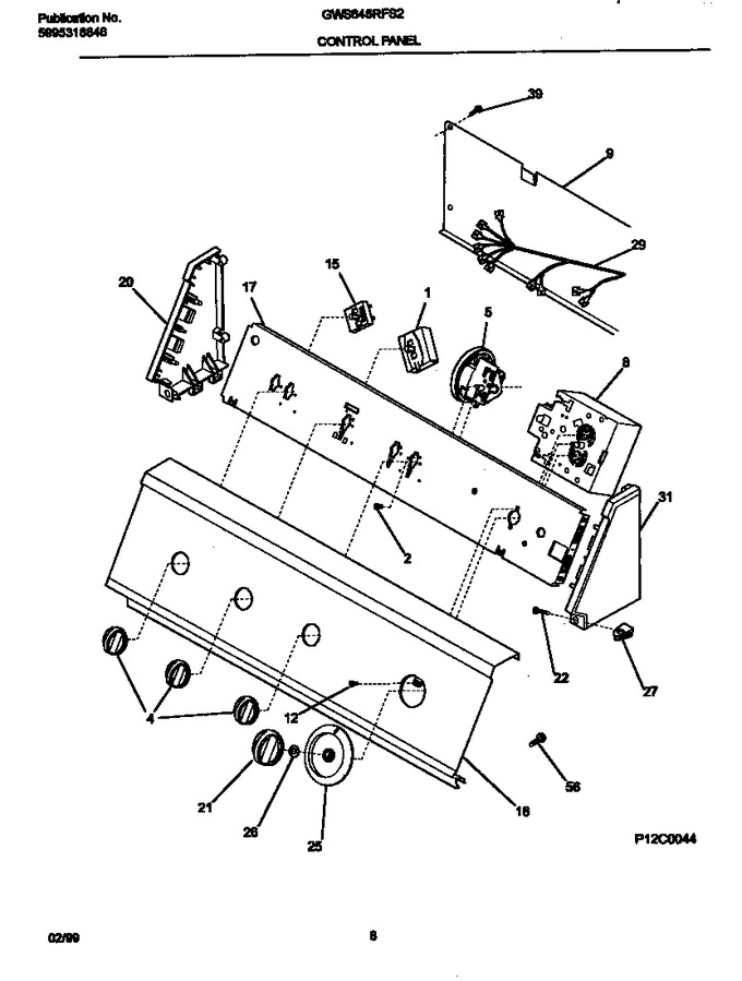Diagram for GWS645RFS2