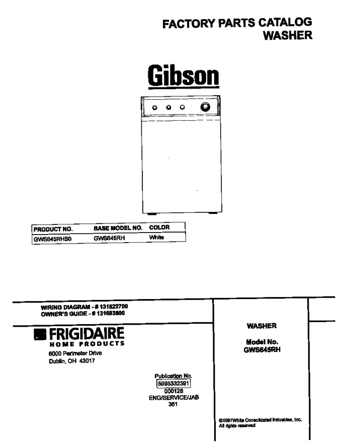 Diagram for GWS645RHS0