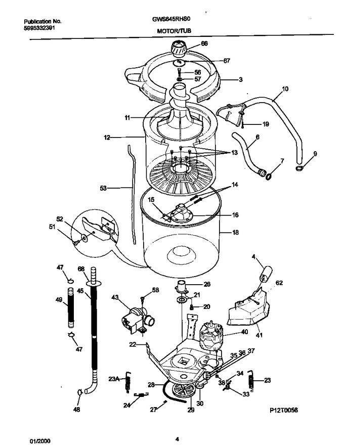 Diagram for GWS645RHS0