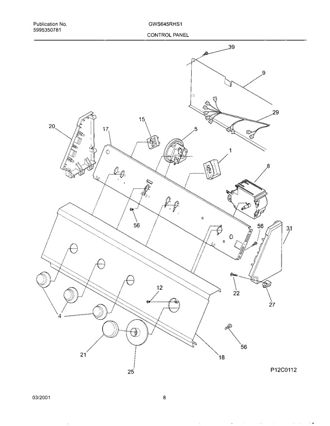 Diagram for GWS645RHS1